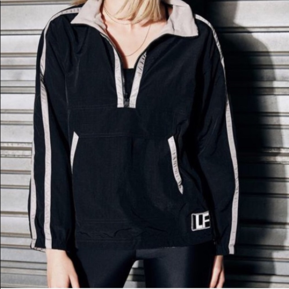 Lf the brand pullover windbreaker jacket zipper